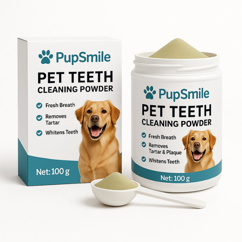 PupSmile™ Pet Teeth Cleaning Powder